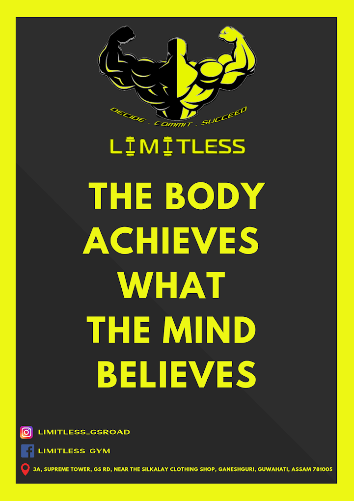 Limitless Gym — The body achieves what the mind believes